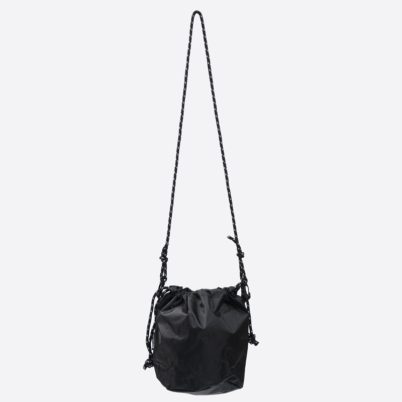 SP 側背束口袋/黑 16.5x16.5x22cm