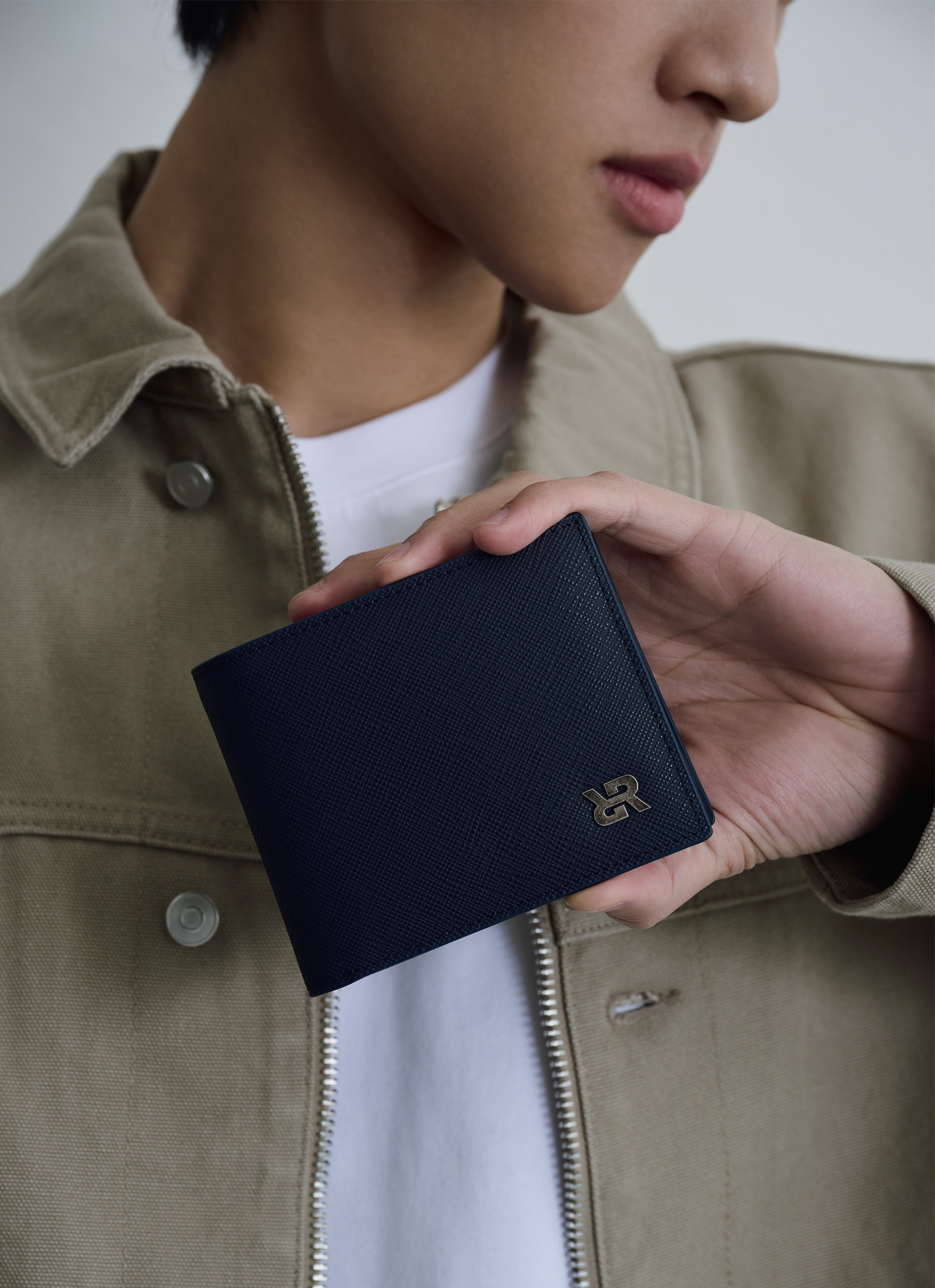 奈特真皮零錢短夾｜男短夾｜ROBINMAY 官方網站(RM)