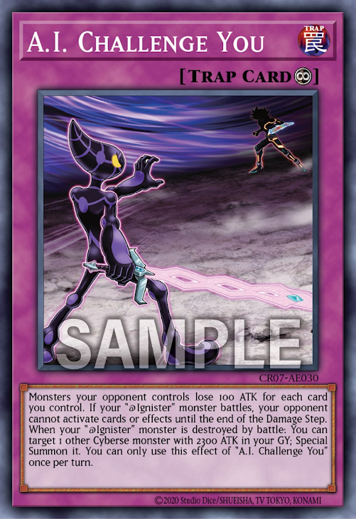 CR07-AE030 A.I. Challenge You(決鬥Ai)