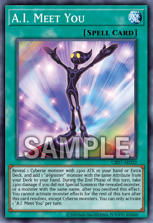 CR07-AE022 (SR)A.I. Meet You(邂逅Ai)