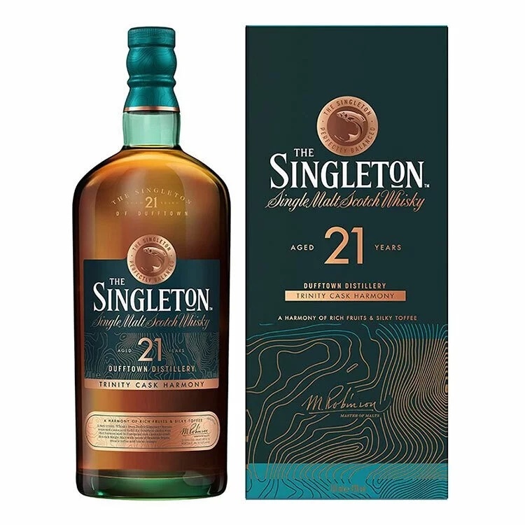 蘇格登21年單一純麥威士忌 The Singleton Single Mait Whisky 21Y 700ml