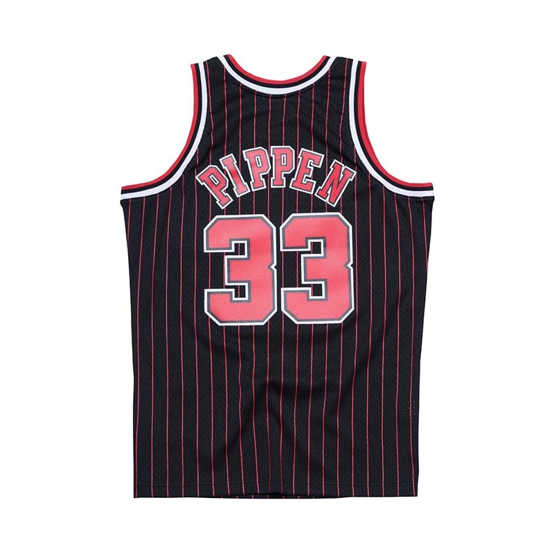 Mitchell & Ness NBA 球迷版球衣 SCOTTIE PIPPEN #33 CB 1995-96 ALT 球衣 黑 MNSWJ-G202AJ [台灣現貨]