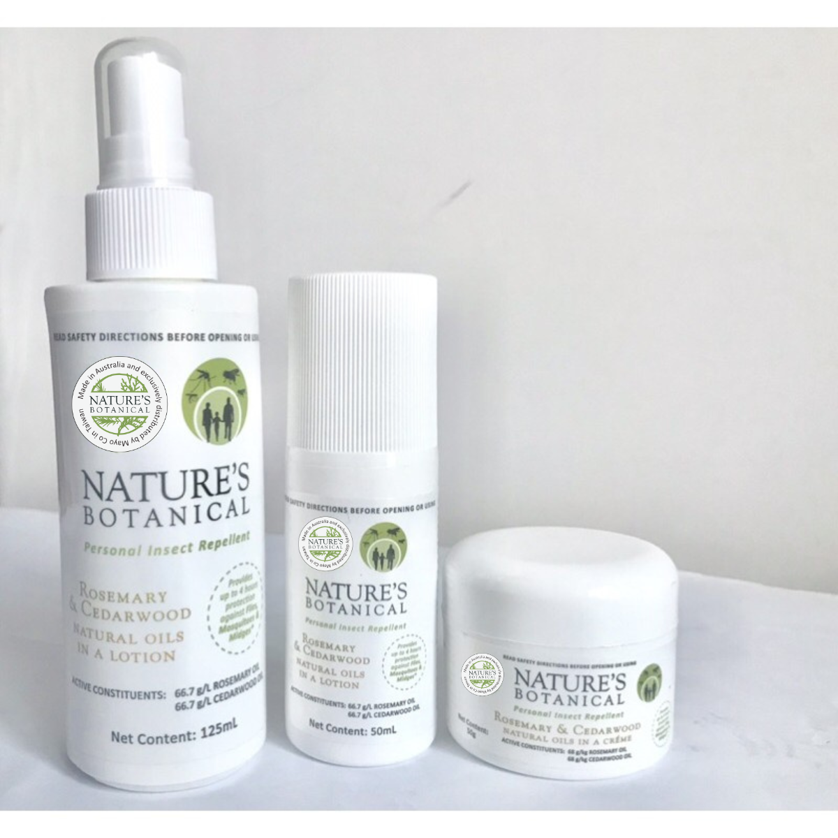 【Nature's Botanical 】組合專區｜純植萃 澳洲雪松乳｜天然防蚊最佳選擇