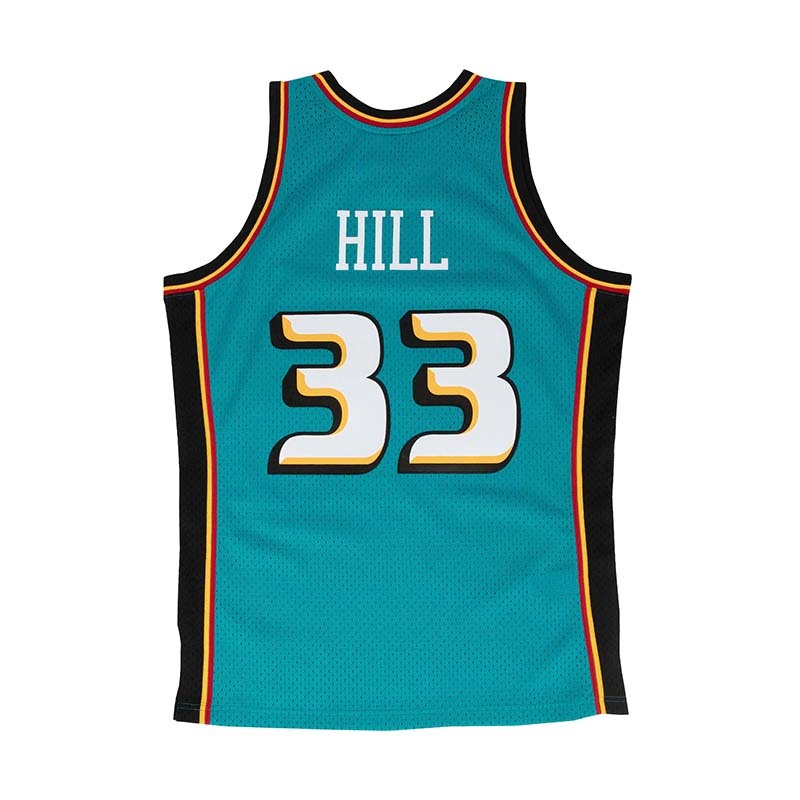 Mitchell & Ness NBA 球迷版球衣GRANT HILL#33 DP 1998-99 ROAD 球衣 綠 MNSWJ-G269HT [台灣現貨]
