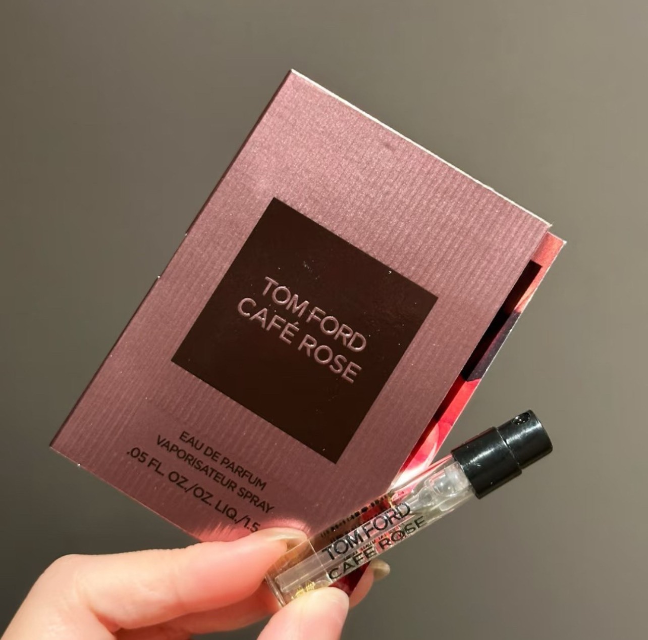 📦預購 Tom Ford-設計師系列 深焙玫瑰淡香精 Café Rose 1.2ml針管