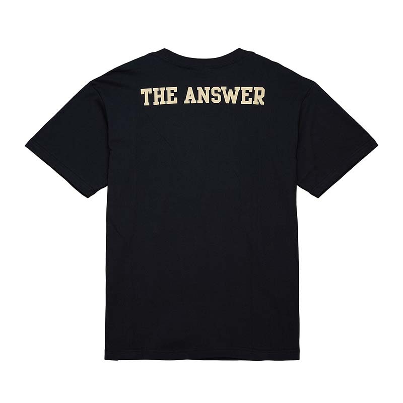 Mitchell & Ness Blockbuster Tee Allen Iverson 黑色 短袖 MN25ATS26A [台灣現貨]