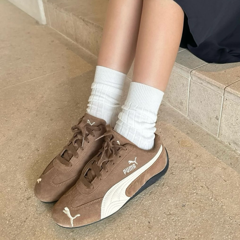 KTQ STORE ‧ Puma Speedcat OG Coffee 卡其棕 Rosé朴彩英代言 賽車鞋 398846-31
