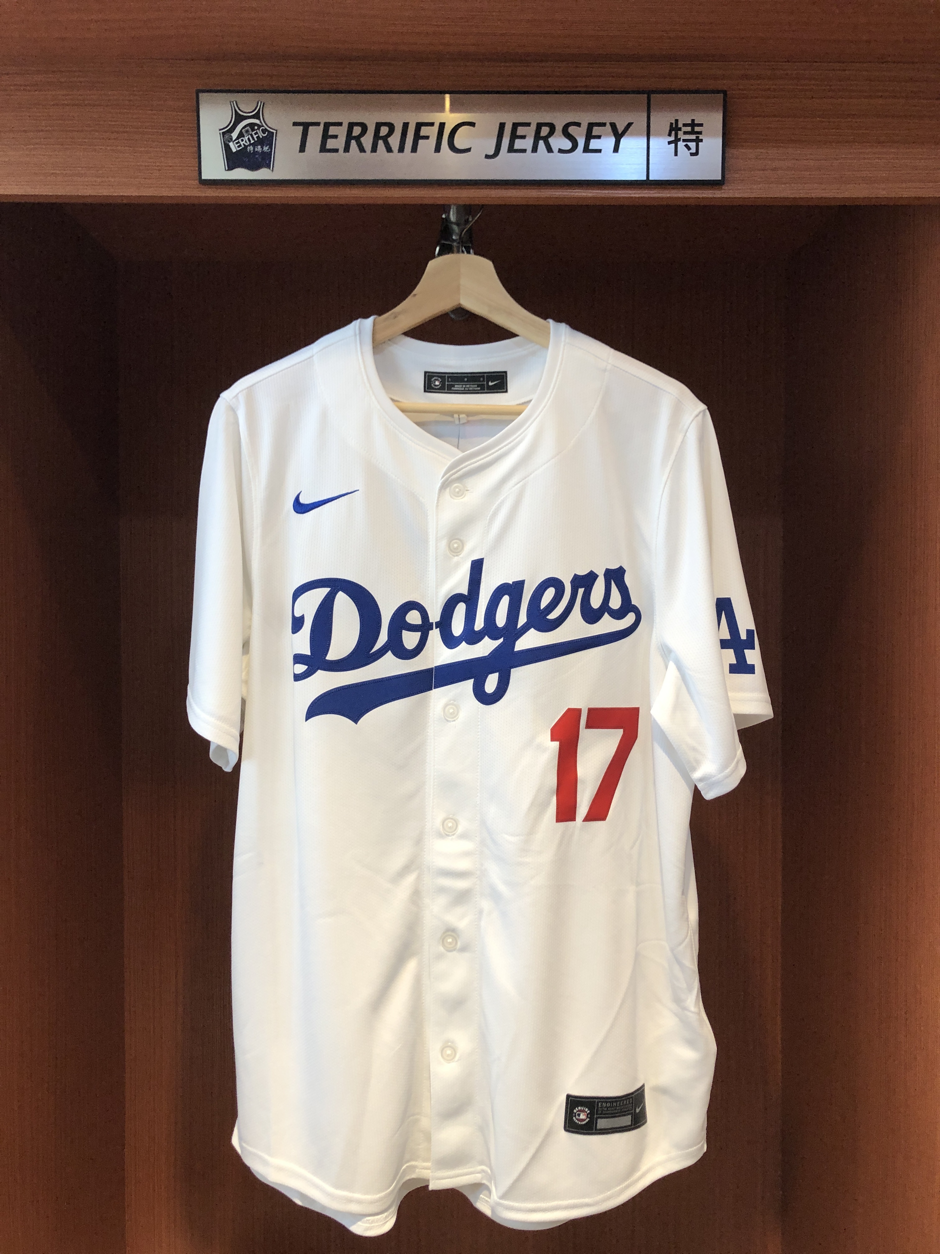 MLB球衣 Shohei Ohtani 洛杉磯道奇白 大谷翔平 Nike Limited Player Name Jersey 球迷版 熱轉印 全新 25賽季最新版 字體放大