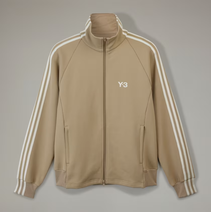 【 Y-3 3S TRACK TOP 立領外套 - 卡其 】