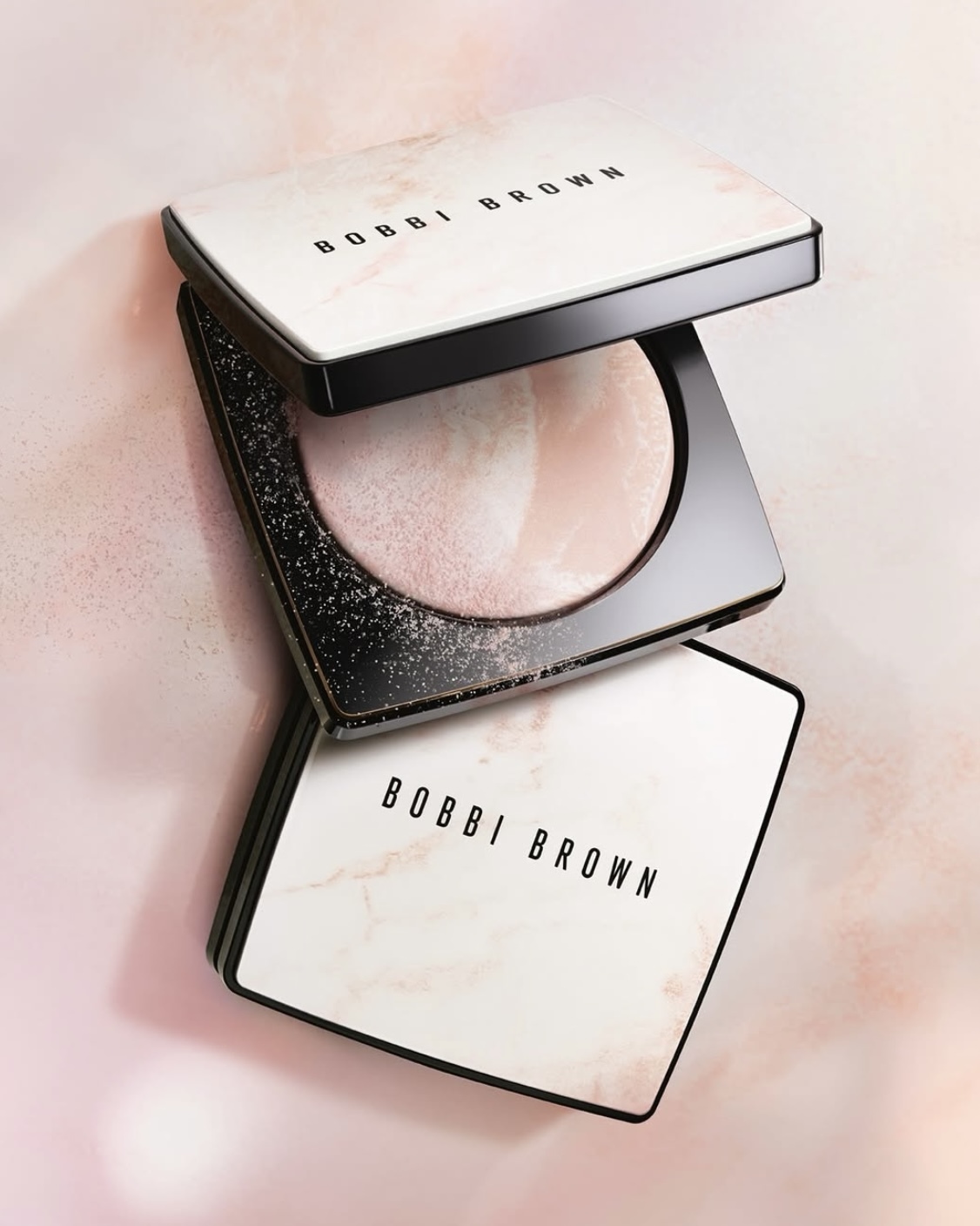 Bobbi Brown大理石粉嫩蜜粉餅