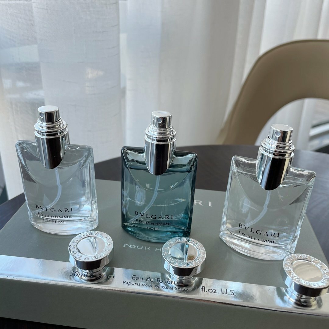 BVLGARI Pour Homme 男士淡香水禮盒 Gift Set 30ml*3 (有噴頭)