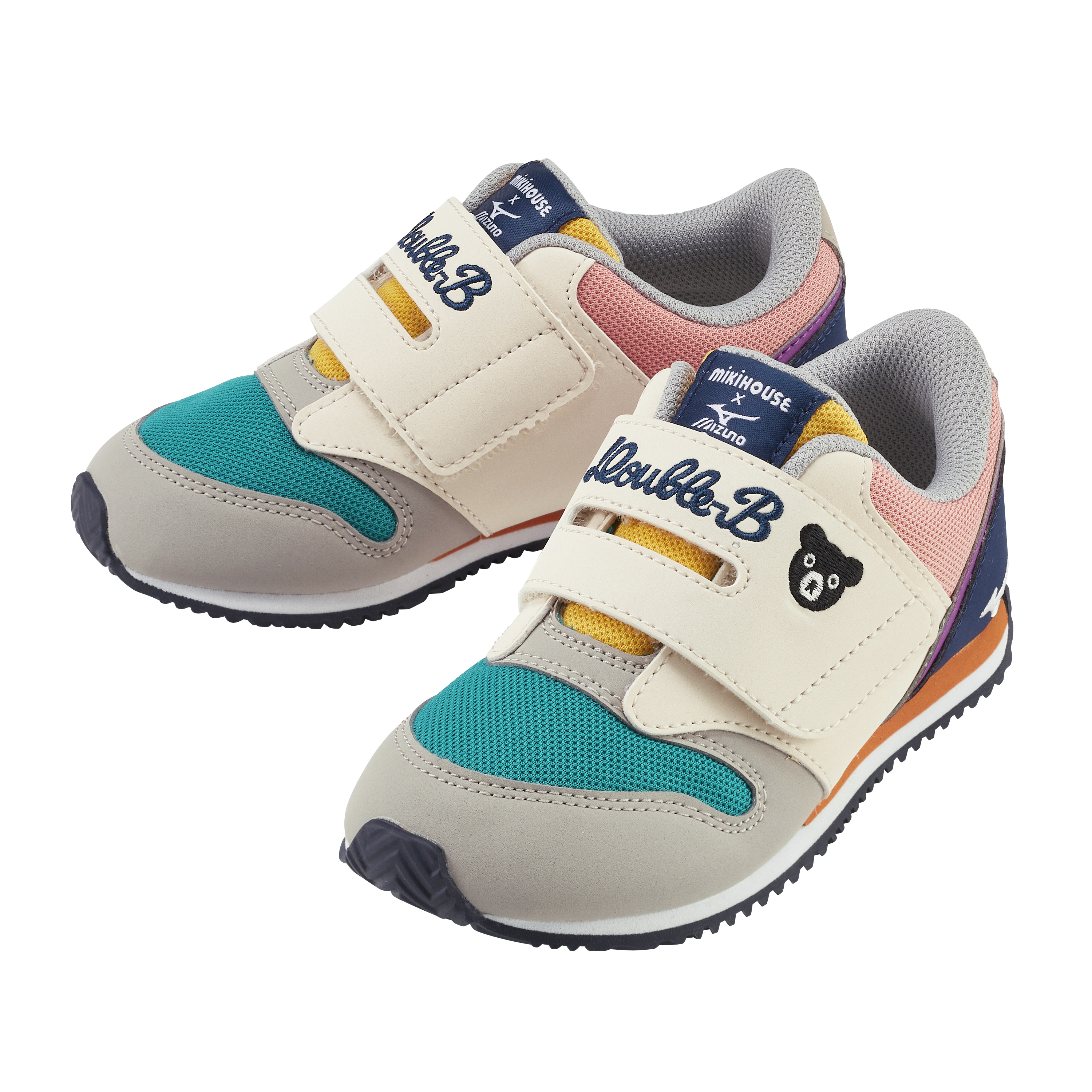 DOUBLE_B X MIZUNO聯名運動鞋-DB灰(大童鞋)