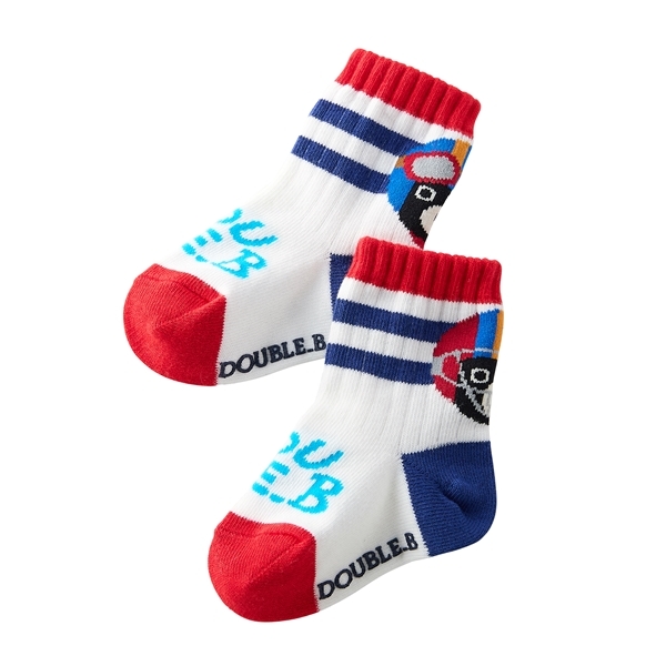 DOUBLE_B 全明星夢想襪-白