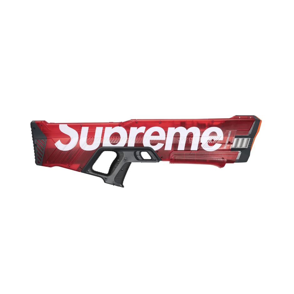 SUPREME X SPYRA THREE WATER BLASTER 全自動水槍透明/紅色