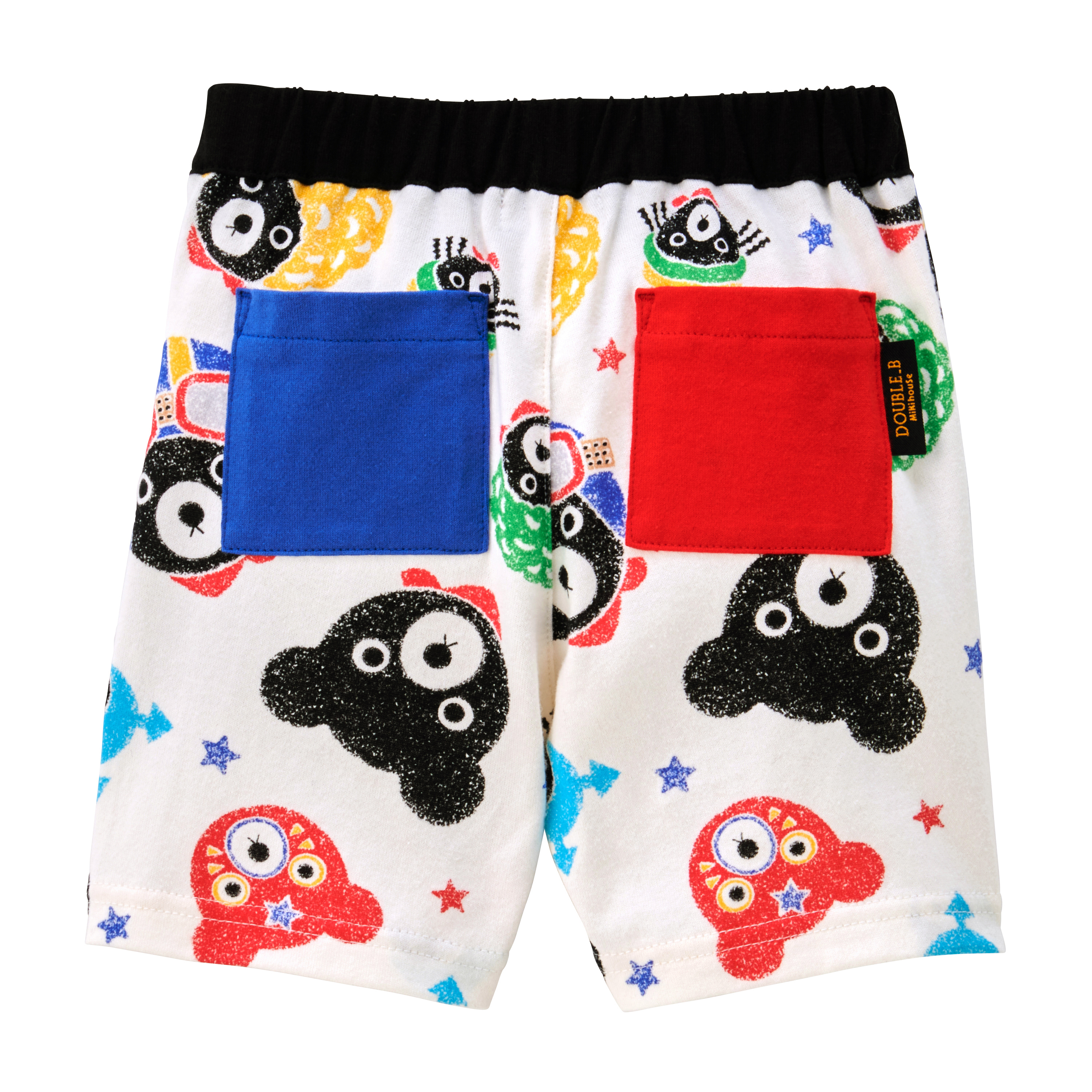 DOUBLE_B 全明星夢想印花五分褲-多色