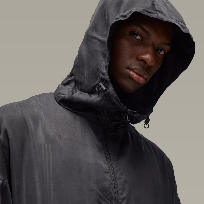 【 Y-3 3S TOP 雙拉鍊風衣夾克- 黑 】