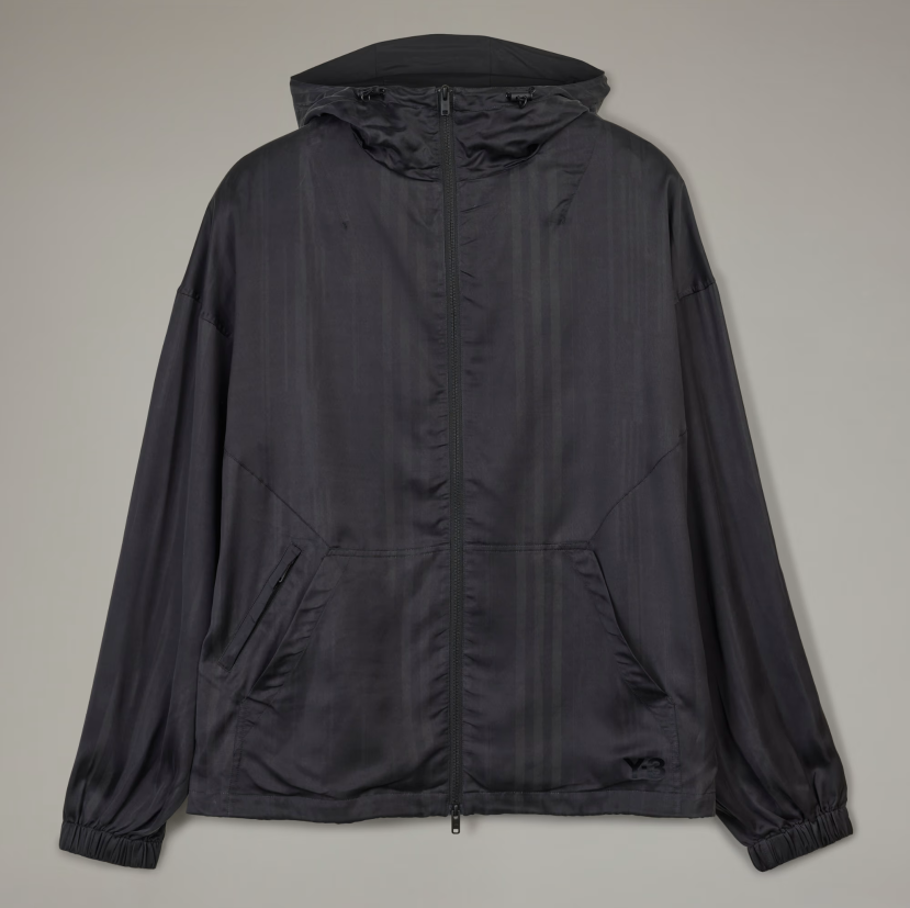 【 Y-3 3S TOP 雙拉鍊風衣夾克- 黑 】