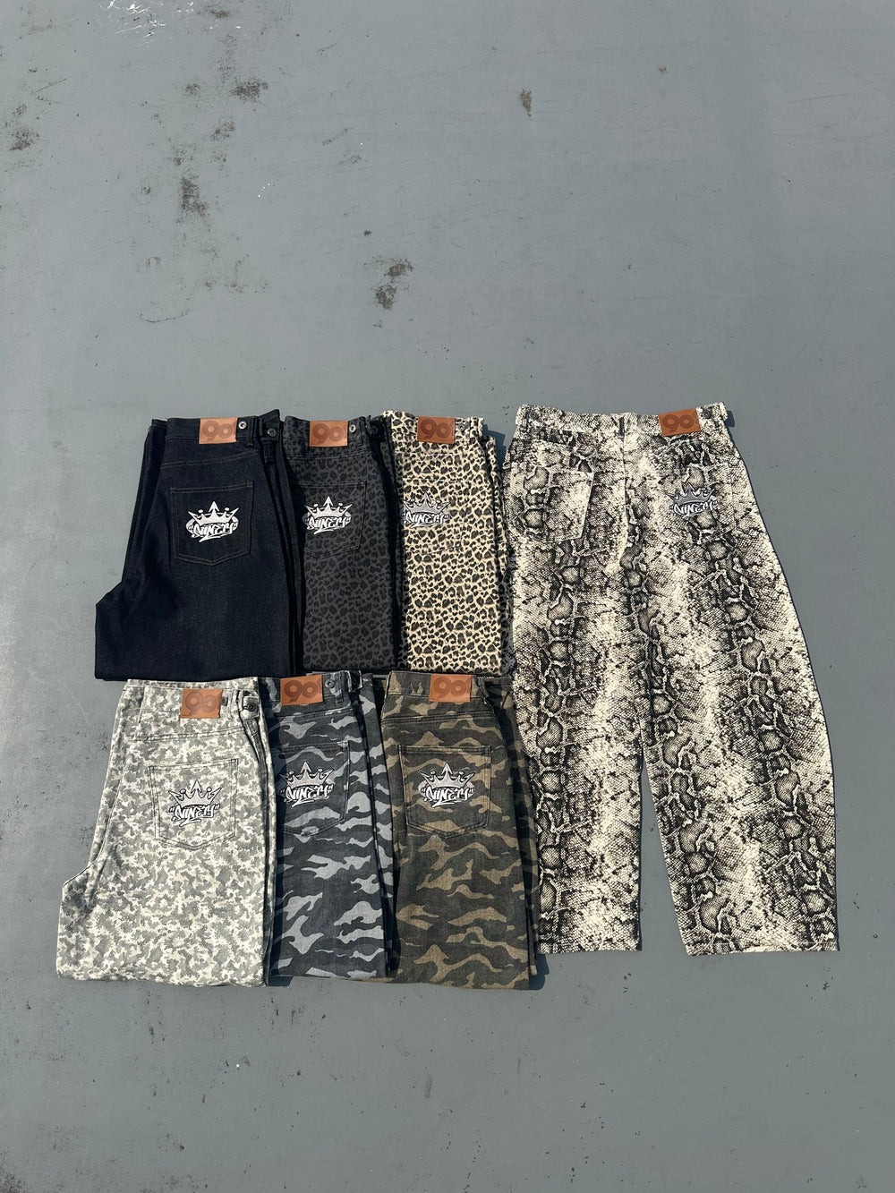 パンツ 9090 King Logo Assort Ballon Buggy Pants King Logo Assort Ballon Buggy Pants – YZ