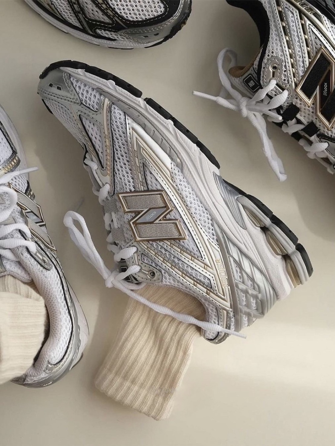 <快速出貨> Nеw Ваlаnсе 1906R IU同款 白金