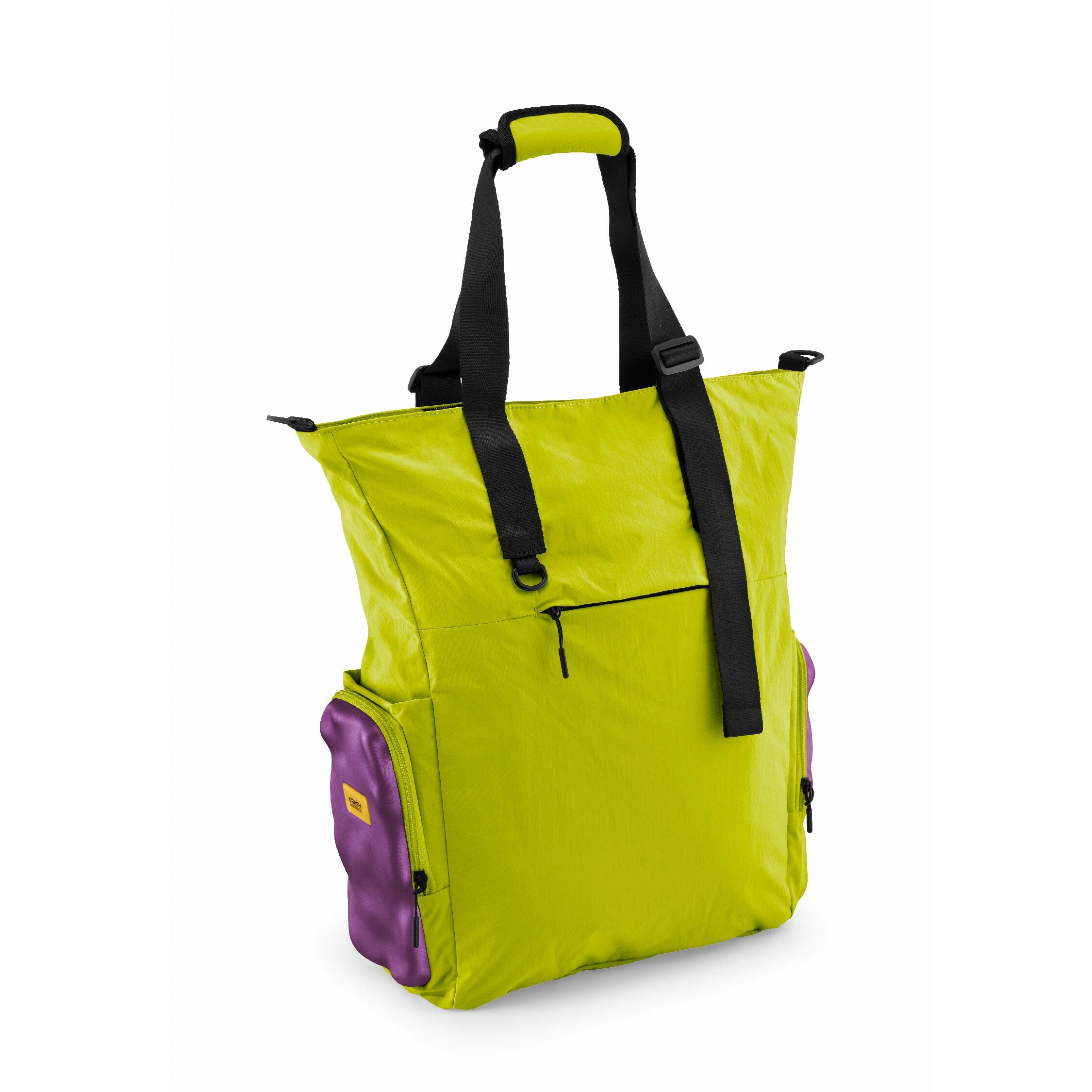 Crash Baggage | CNC 側硬殼手提袋 - 紫綠色