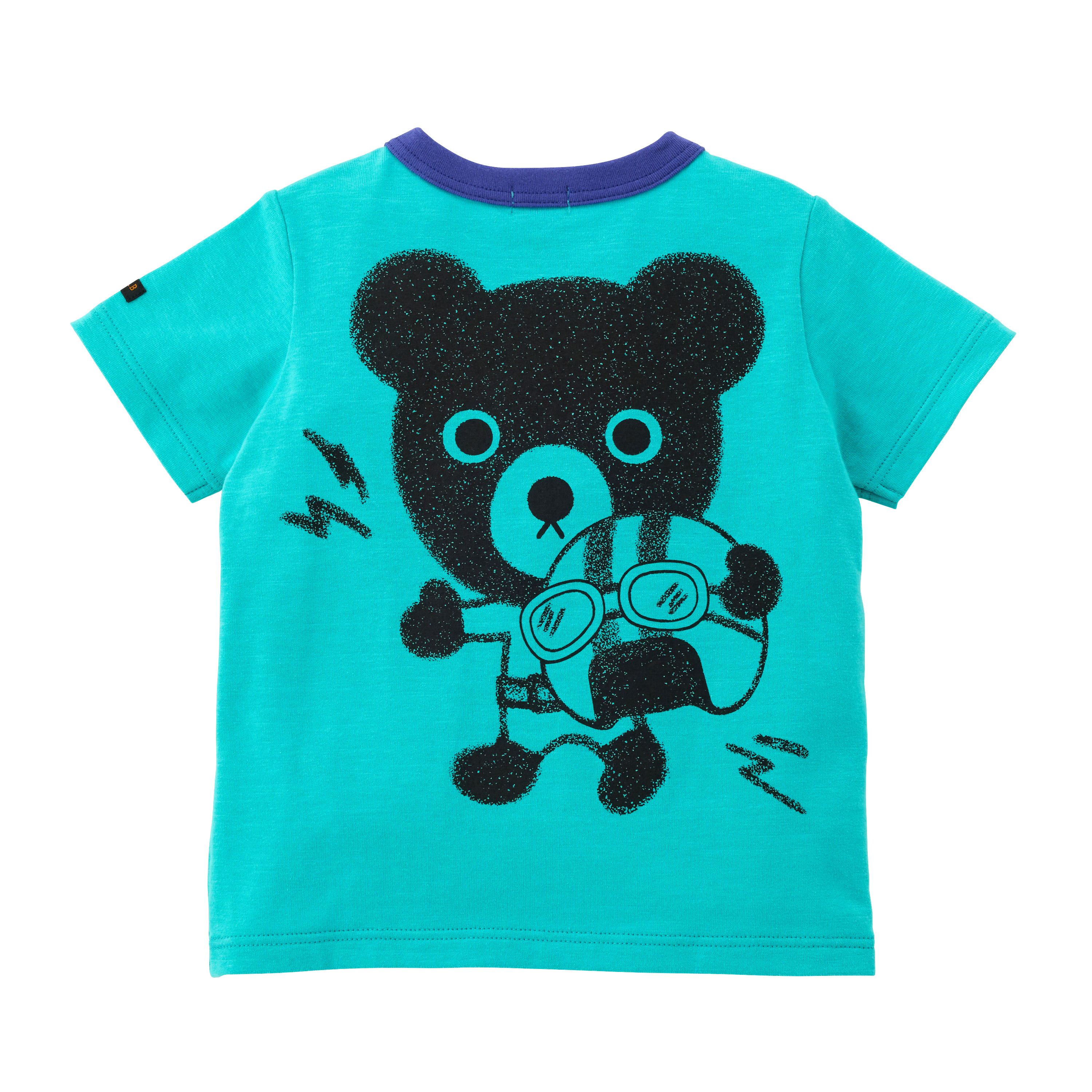 DOUBLE_B 全明星夢想印花短袖T恤-暗綠