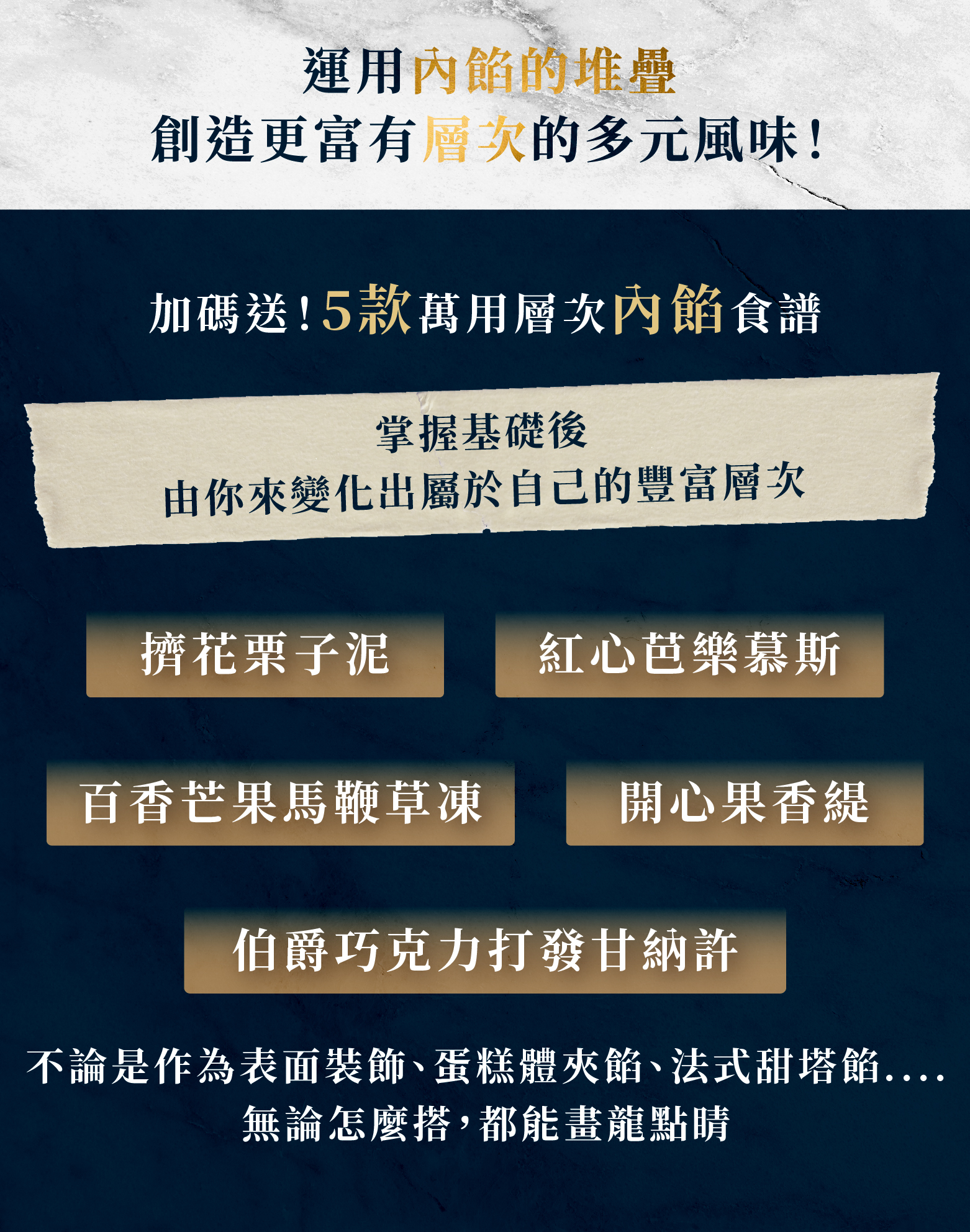 “加碼食譜”