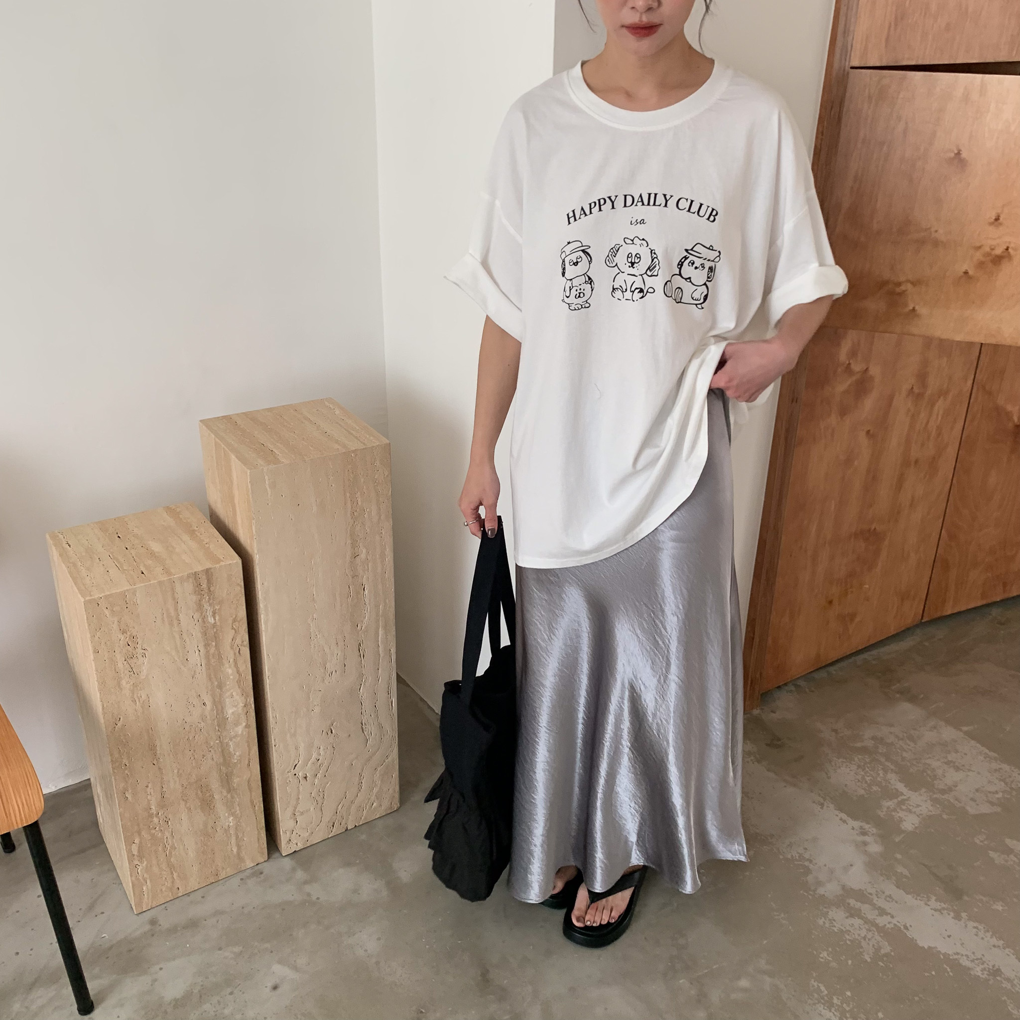 ISA_【ISA MADE】塗鴉狗狗2.0 club水洗TEE_53020