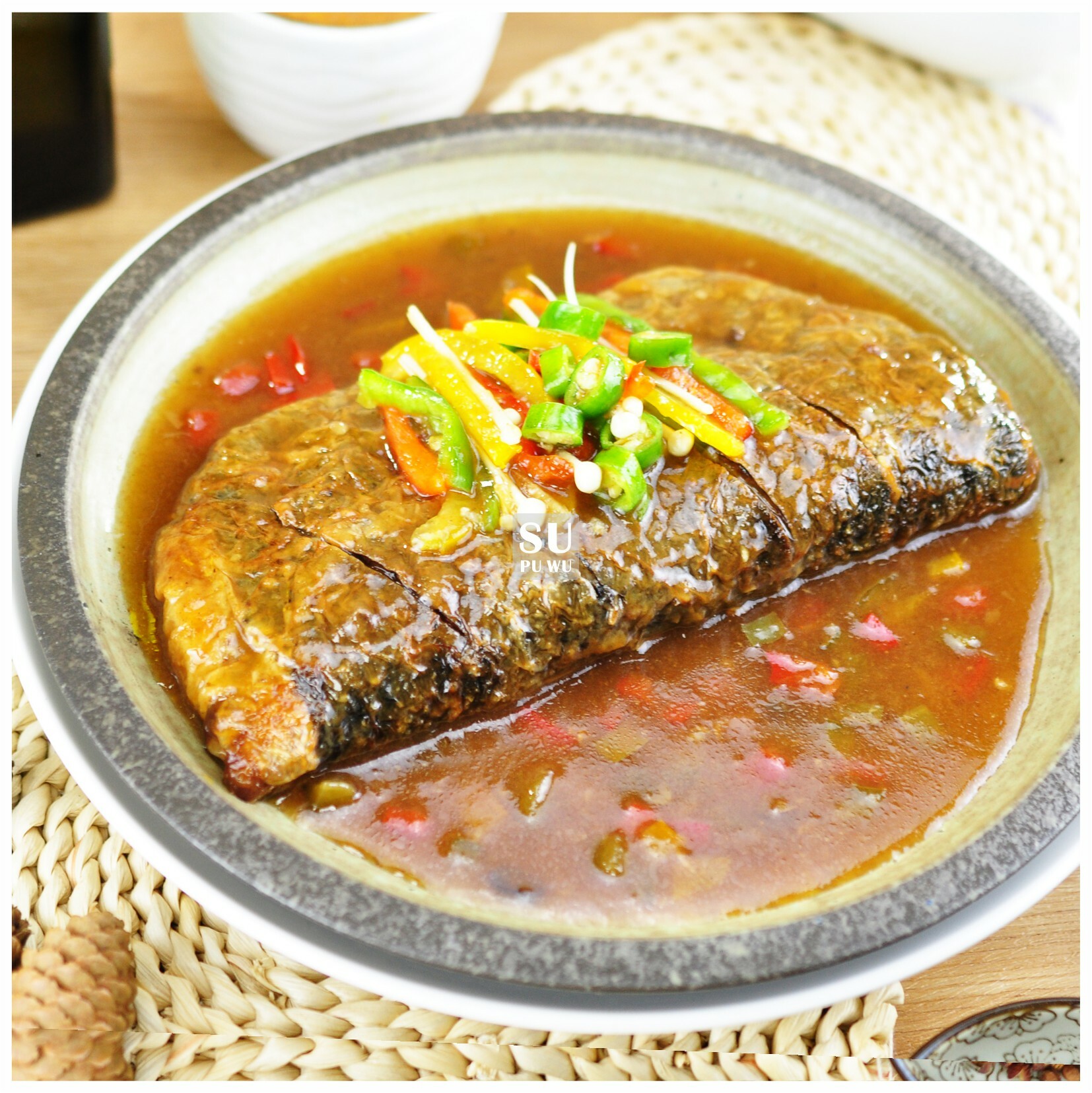 〔素蒲屋〕五彩芋香魚【滿件折扣】