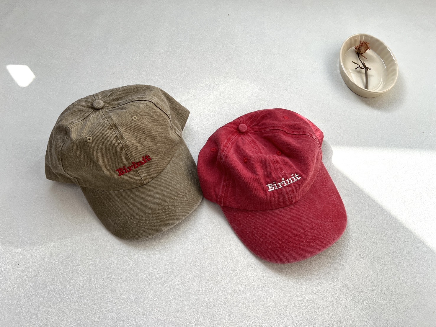 BIRINIT PETIT  Birinit 大人小孩共用款 棒球帽(金屬扣調節) Kaki Birinit cap