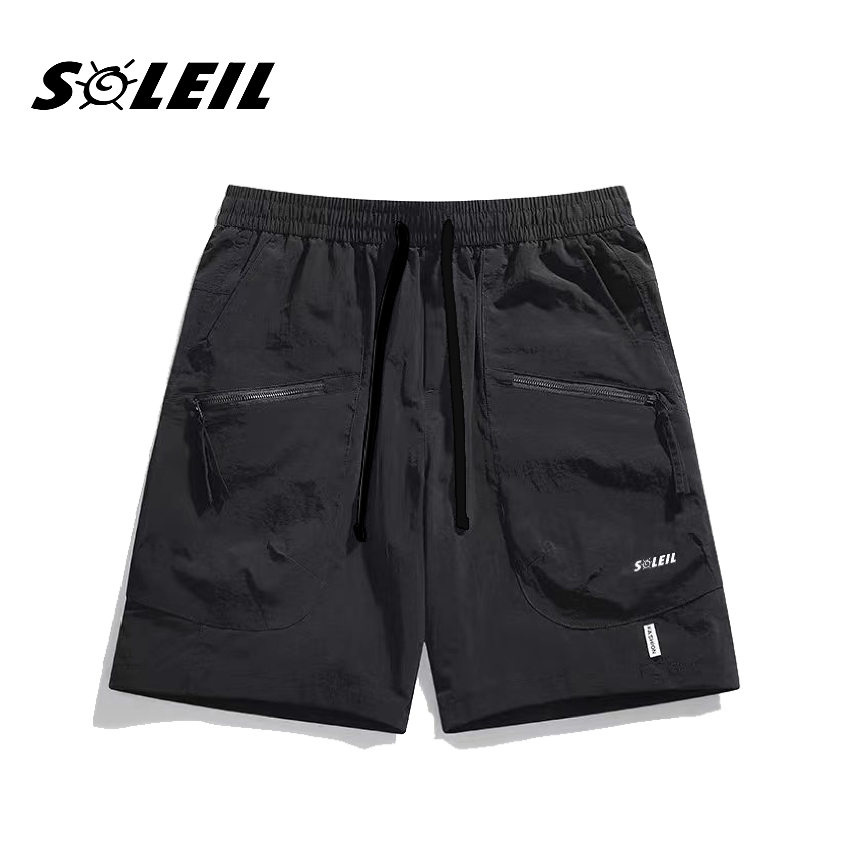 SOLEIL 休閒快乾鬆緊短褲 (2色) 休閒/戶外/露營/冰涼 20SLCV15