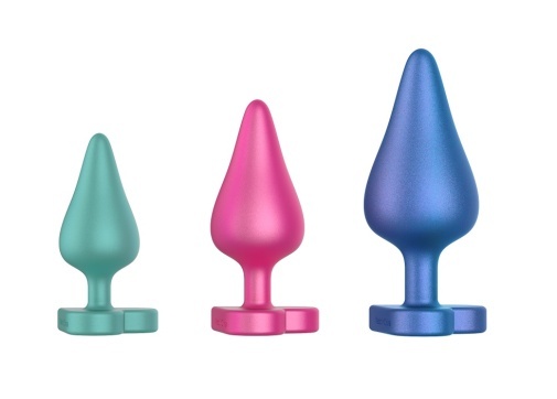 Romp Luster 入門級柔軟矽膠肛塞訓練套裝