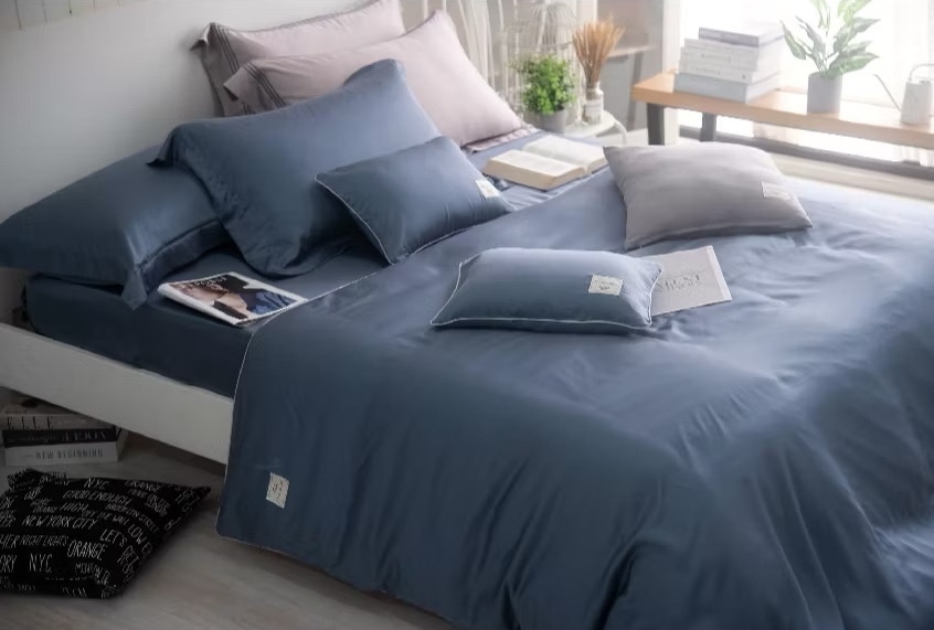 100支天絲兩用被  | 莫蘭迪藍