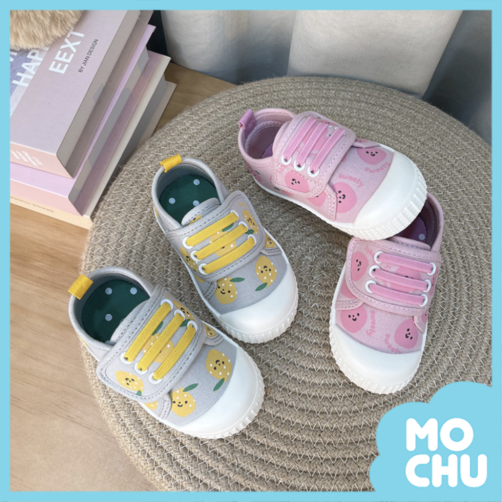 (17碼現貨)小小水果帆布鞋