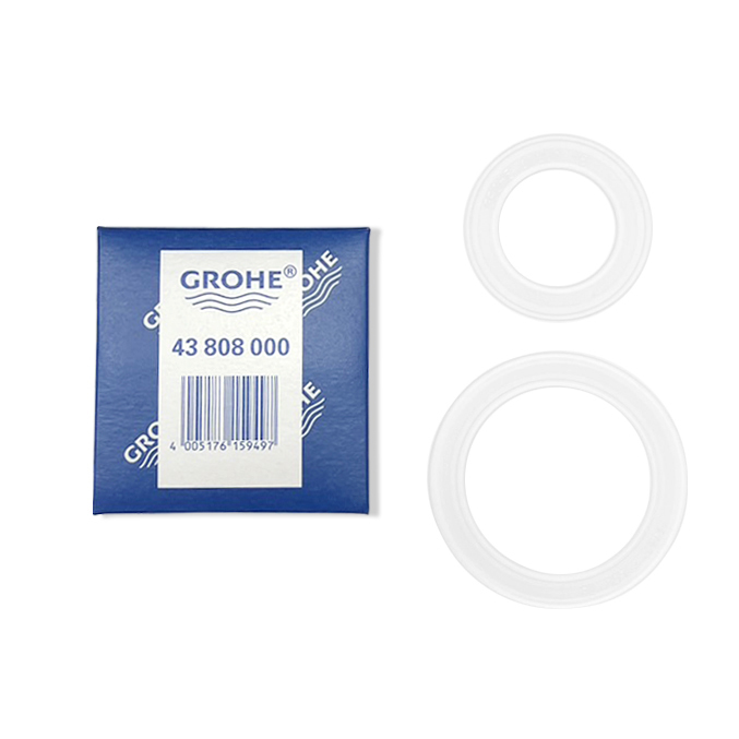 GROHE｜落水器止水橡皮墊圈 止水皮 落水皮 止水墊片 大小墊片43808000