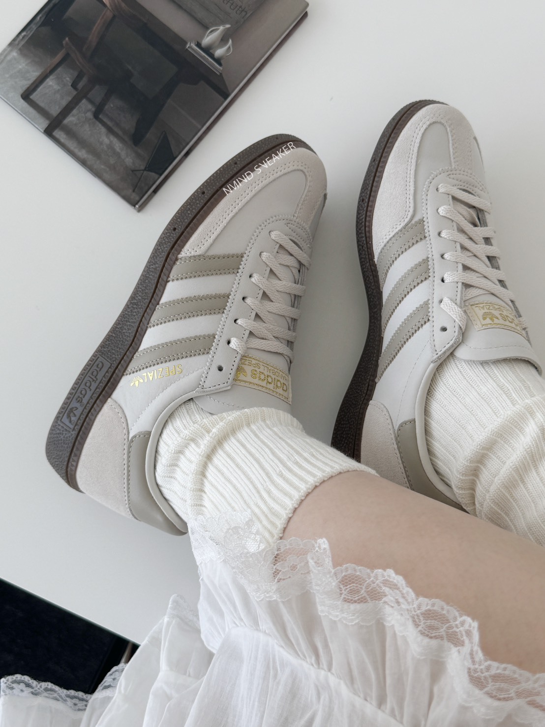 Adidas Handball Spezial 霧灰奶茶