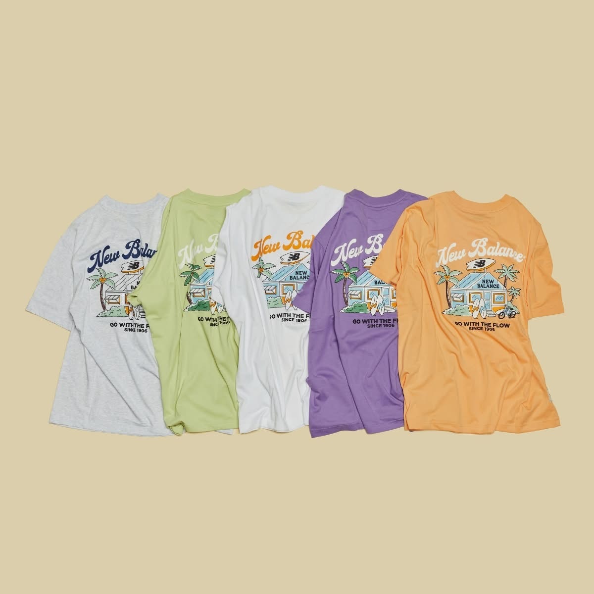 NEW BALANCE NB BOY 夏日城市探索 Surf Shop系列 IU代言同款 短T 短袖 男款 MT51876 / 調貨