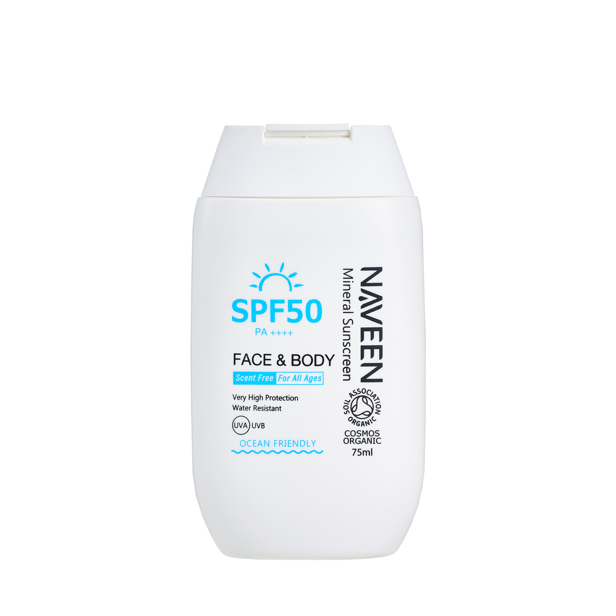 輕透抗汗物理防曬乳