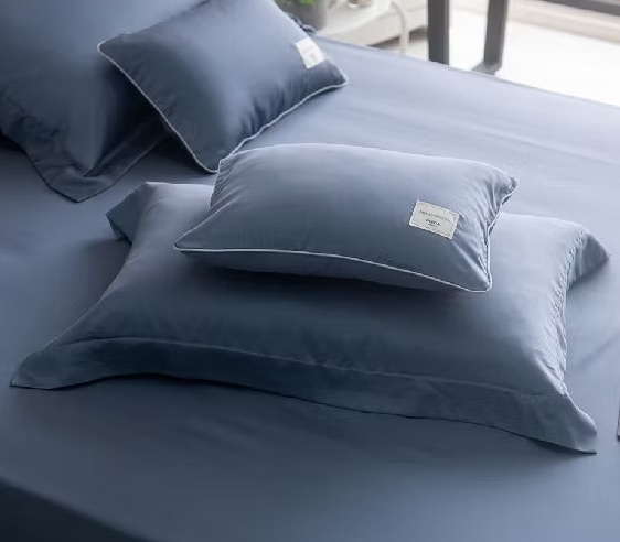 100支天絲床包組  | 莫蘭迪藍