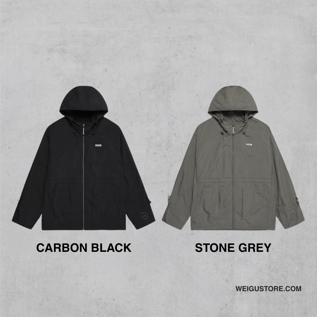 【預購】National Geographic NRN 褶皺梭織連帽防風外套 N252UJP130