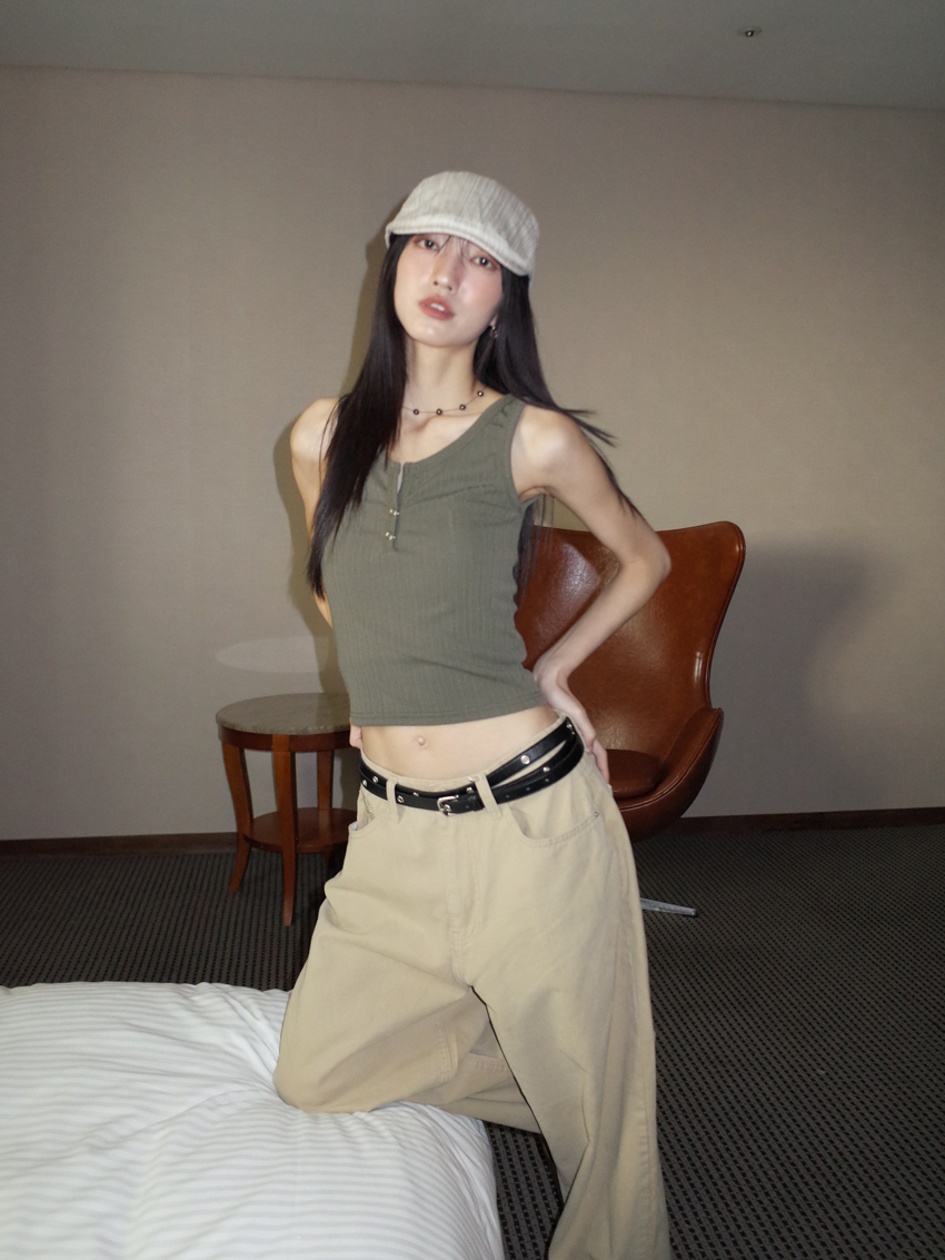 double-layer silver-eye belt