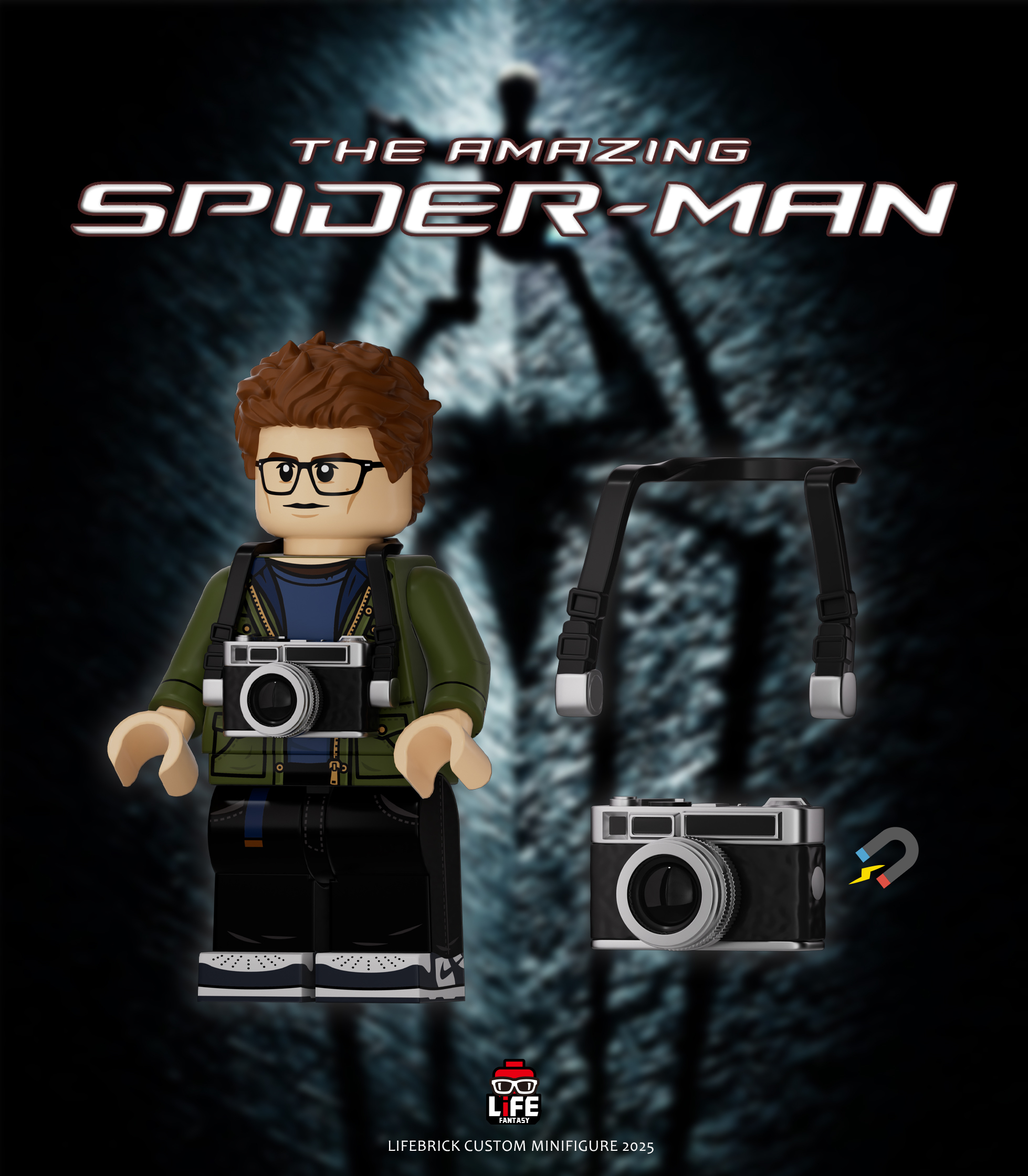 [Life Brick][Preorder] The Amazing Spider-Man Ver 2 [PRDprinted]