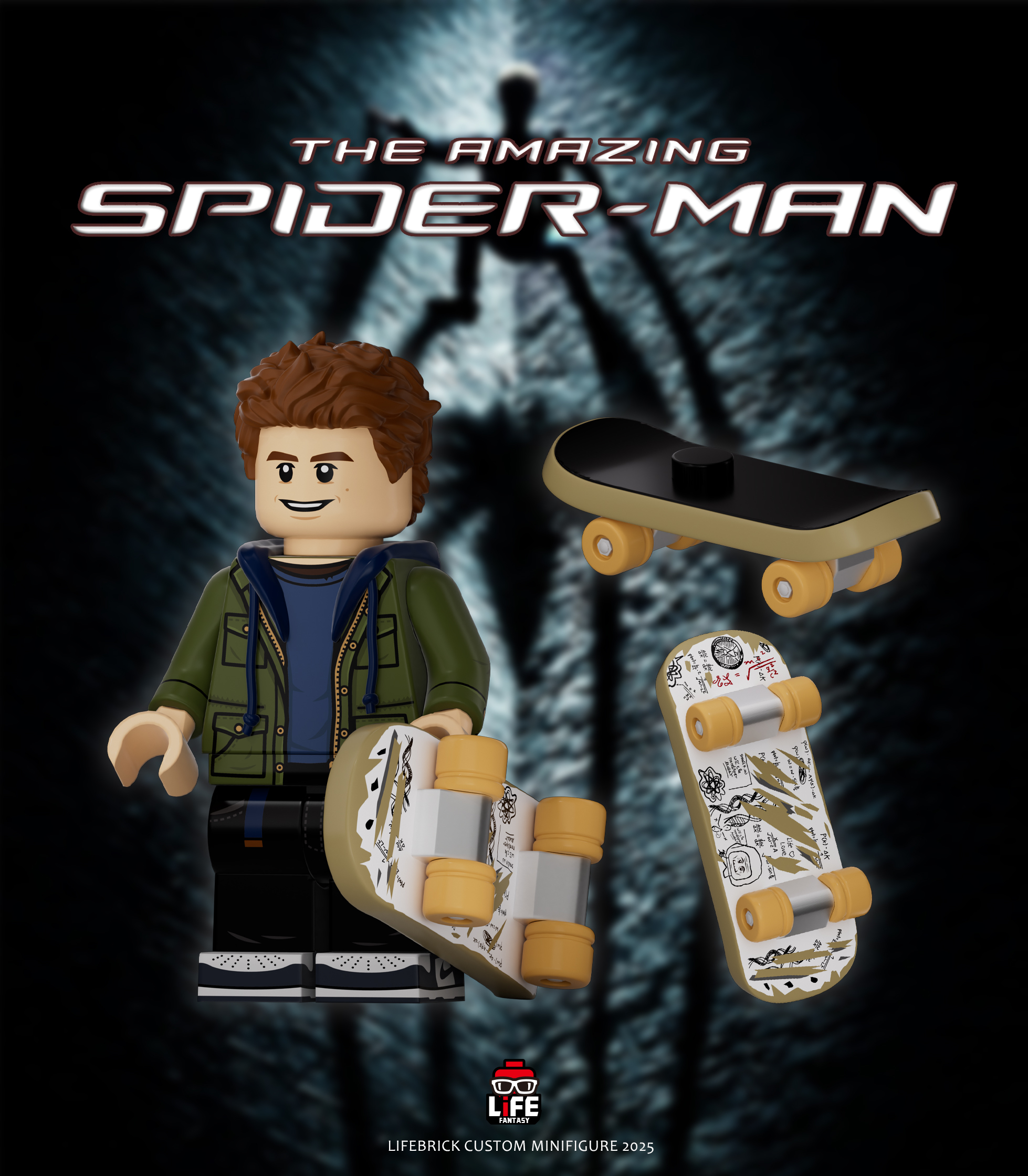 [Life Brick][Preorder] The Amazing Spider-Man Ver 2 [PRDprinted]