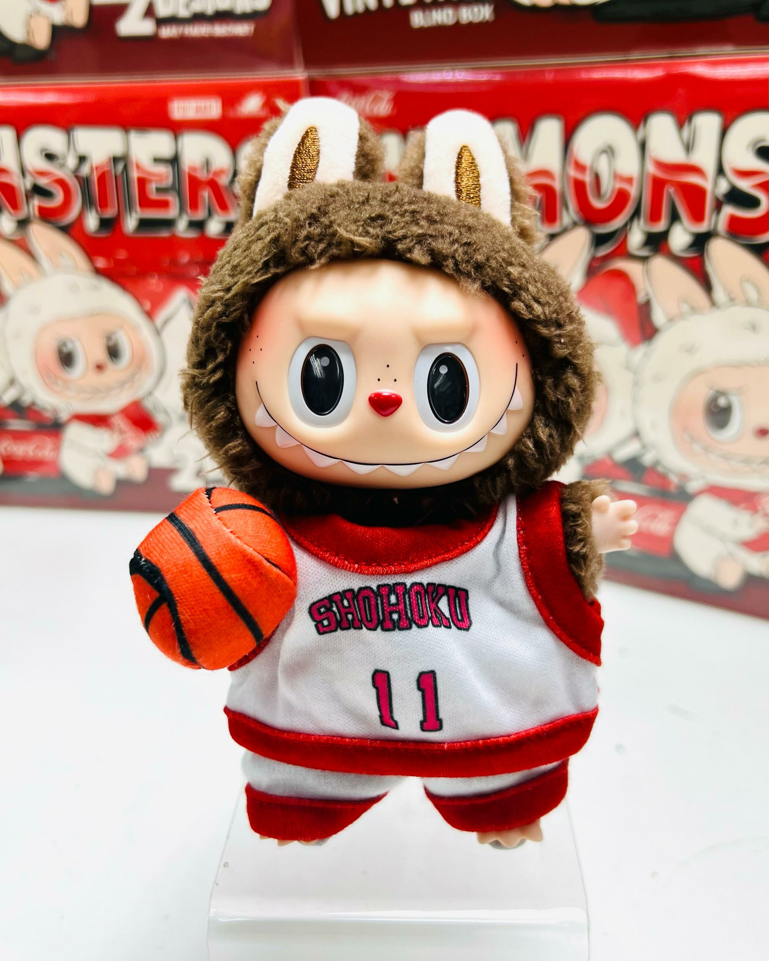 " Doll Outfit Unifrom U5 -White Basketball Jersey"