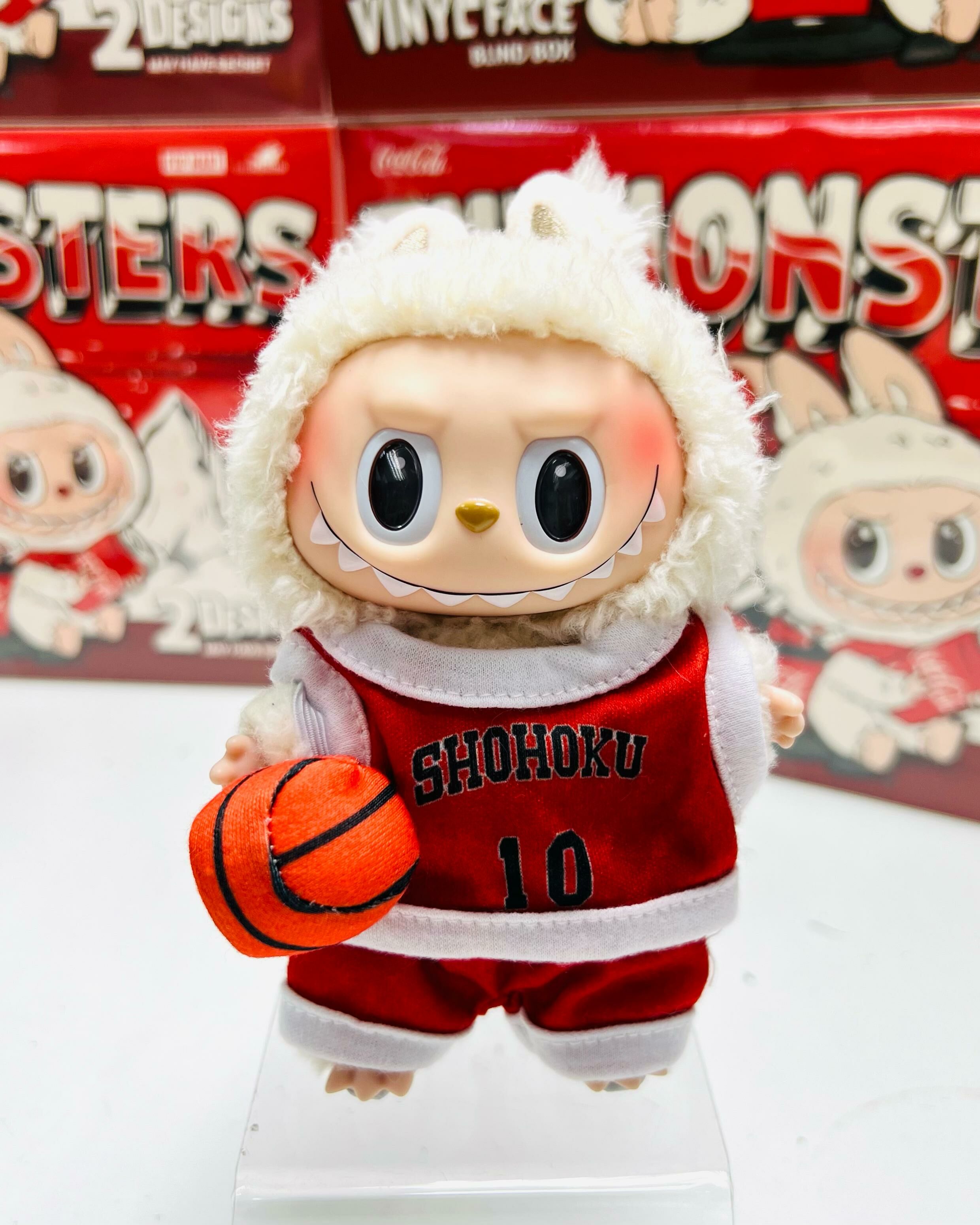 Doll Outfit Unifrom U4 -Red Basketball Jersey