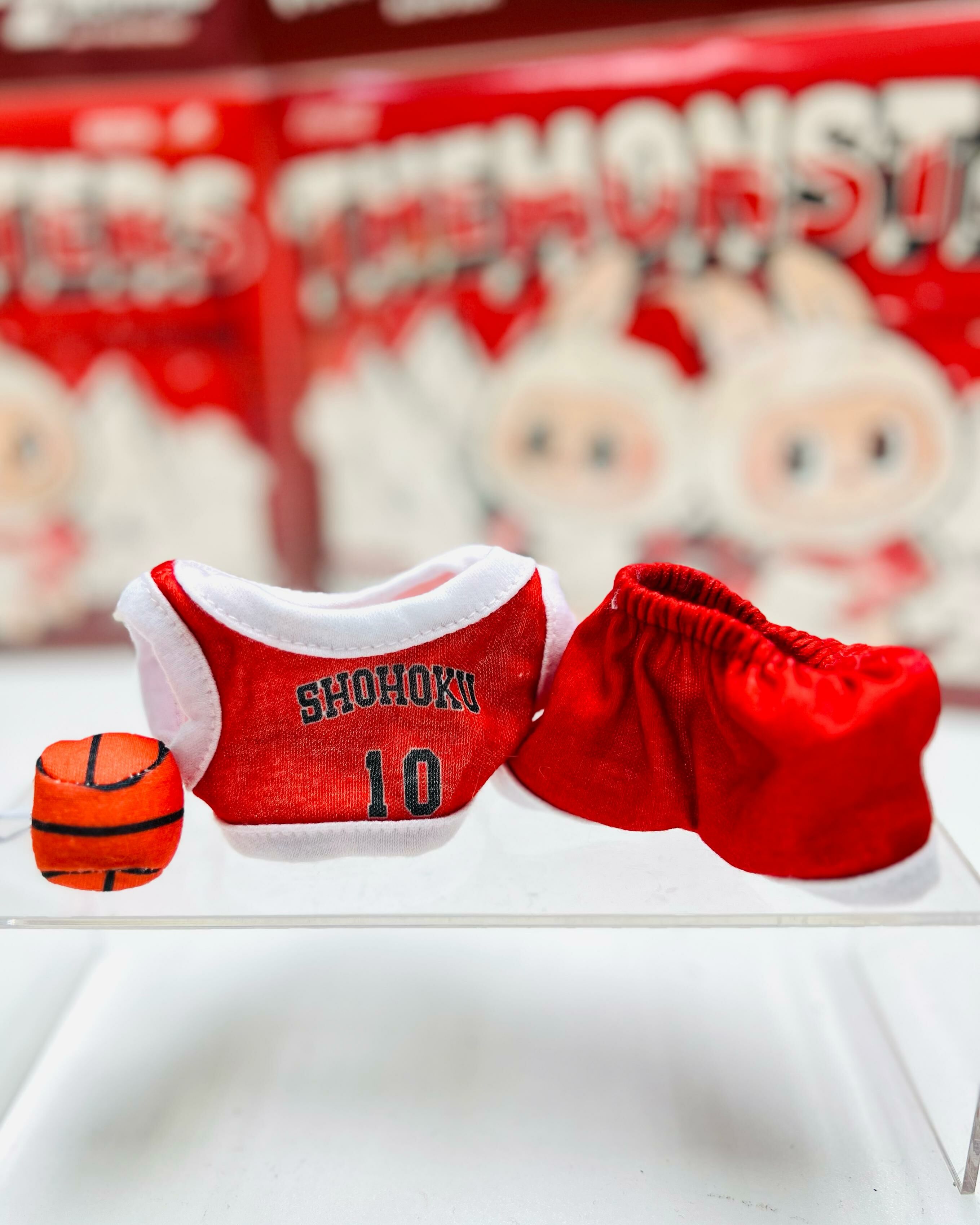 Doll Outfit Unifrom U4 -Red Basketball Jersey
