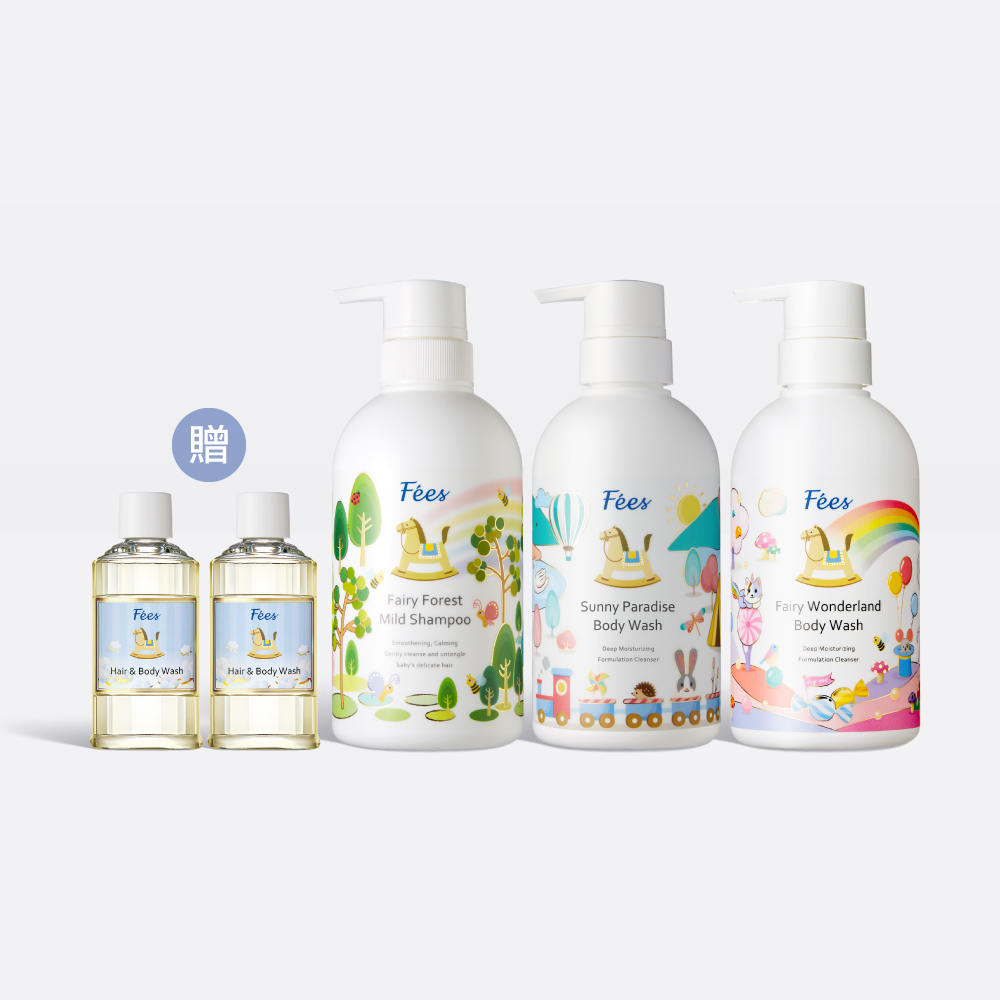 大寶貝洗沐浴超值組