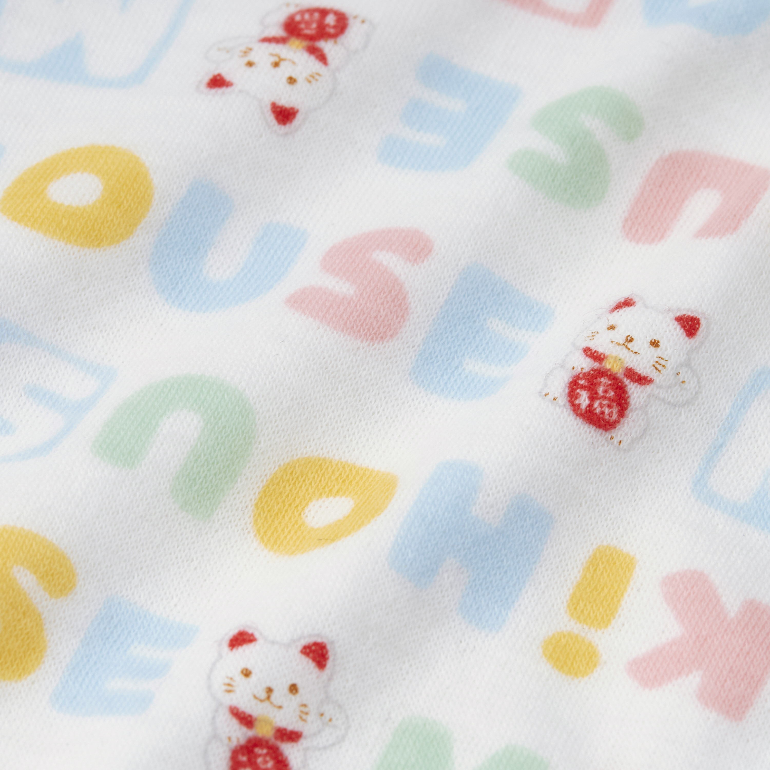 PUREVEIL 招財貓LOGO防水內襯圍兜-淺藍