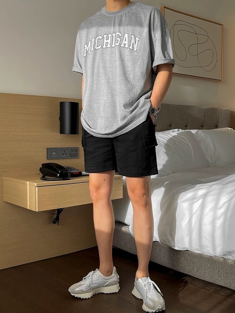 SIMPLEACTION MICHIGAN 短袖上衣