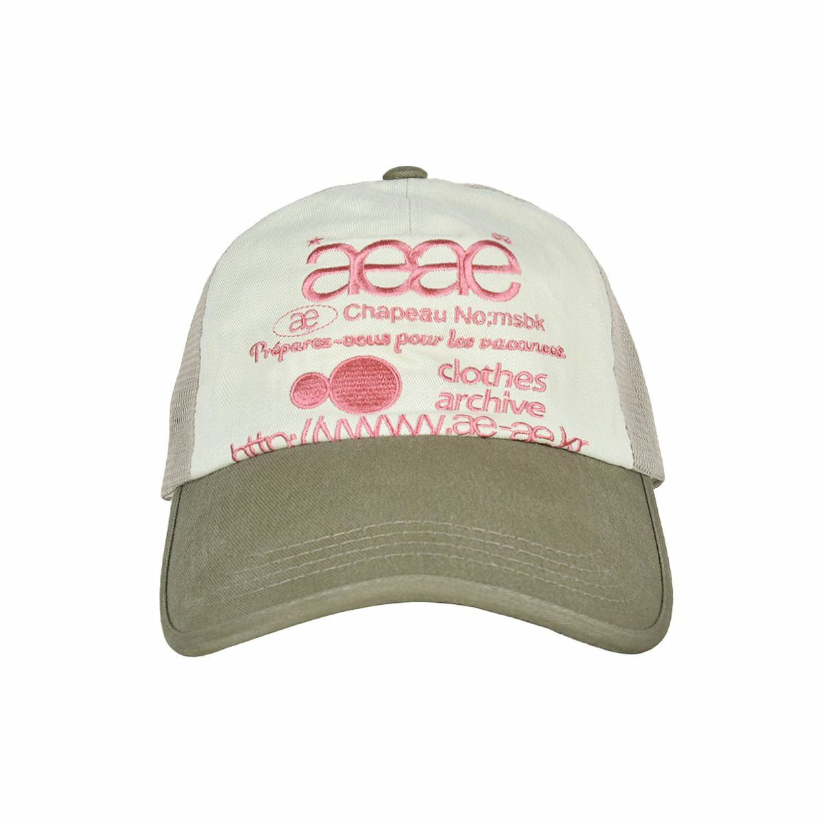 AEAE WEB LOGO MESH CAP