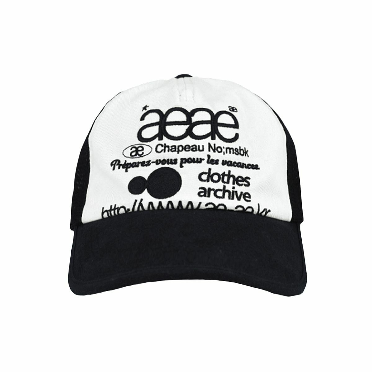 AEAE WEB LOGO MESH CAP